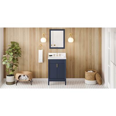 Jeffrey Alexander Theodora Single Vanity - 24" in Hale Blue