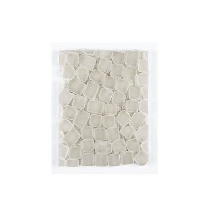 Jeffrey Court Reef Glass ARCH CARD Pebble Mosaic in Palm