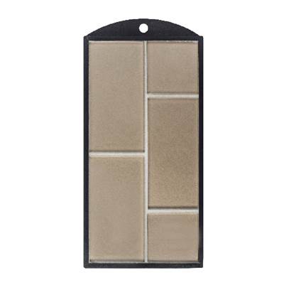 Jeffrey Court Suite Glass Tile - 6x12 Board - 3 x 6 in Hazel