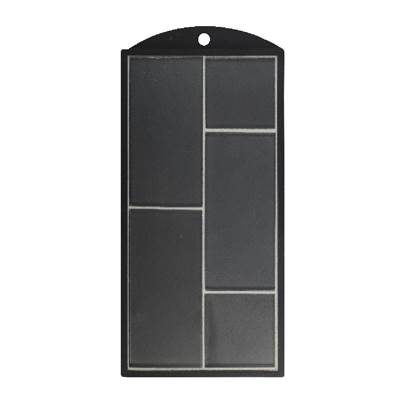 Jeffrey Court Suite Glass Tile - 6x12 Board - 3 x 6 in Silhouette