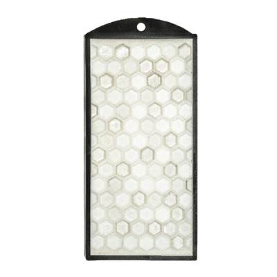 Jeffrey Court Suite Glass Tile - 6x12 Board - 5/8" Hex in Diamond