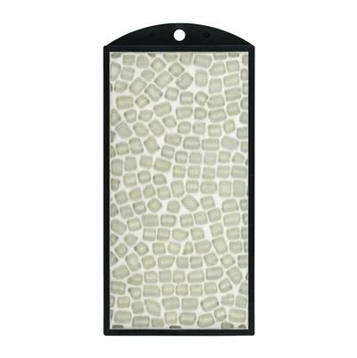 Jeffrey Court Reef Glass 6x12 Board Pebble in Aloe