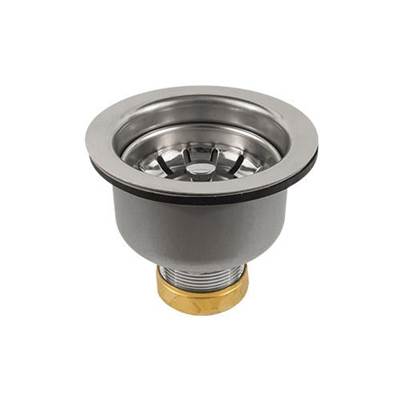 Jomar International Sink Strainer in 302 Grade Stainless Steel or Brushed
