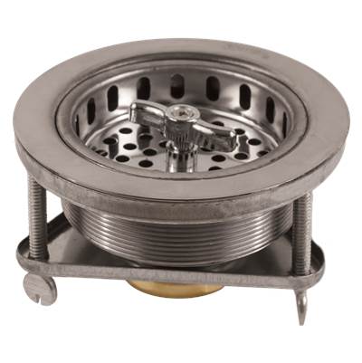 Jomar International Sink Strainer in 400 Grade Stainless Steel