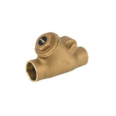 Jomar International LTD Bronze Y-Pattern Swing Check Valve - 1" - Solder Connection - Class 150, 300 WOG