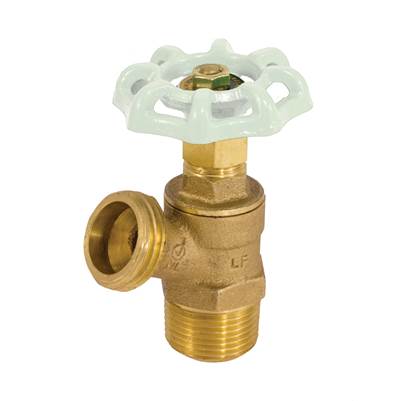 Jomar International LTD Boiler Drain - 1/2" Threaded Male - 125 WOG in Brass