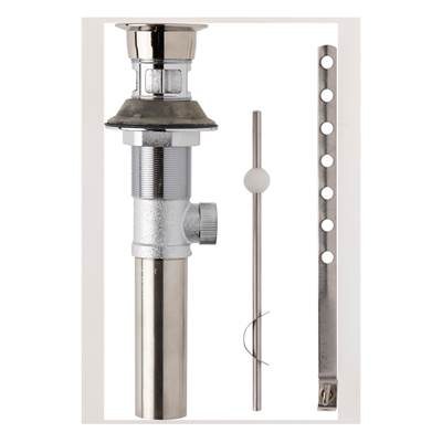 Kohler Genuine Parts Premier Drain WITH Overflow - Vibrant Brushed Nickel