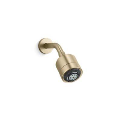 Kallista Contemporary Multi-Function Shower Head in Brushed French Gold