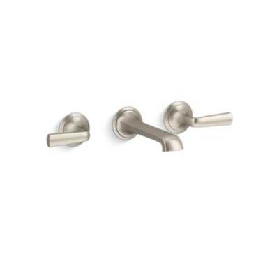 Kallista Script Wall-Mount Bathroom Sink Faucet - Lever Handle