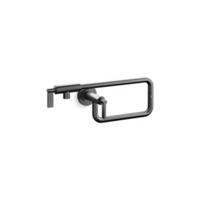 Kallista One® Wall Mount Pot Filler in Brushed Graphite