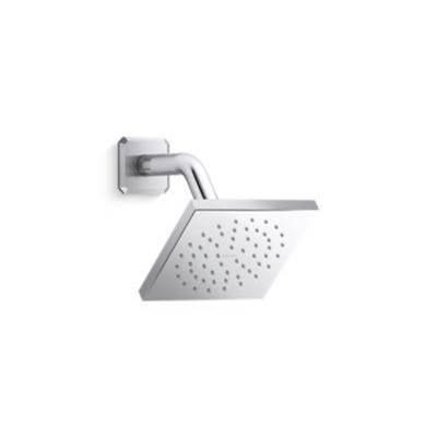Kallista Modern Square Wall Mount Showerhead in Polished Chrome