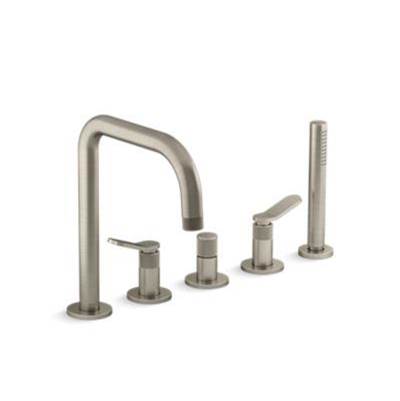 Kallista Aileron Deck Mount Bath Faucet - Diverter - Hand Shower