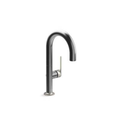 Kallista Juxtapose Bar Sink Faucet in Brushed Graphite