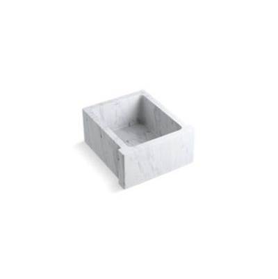 Kallista Caillou 18 Entertainment Kitchen Sink in White