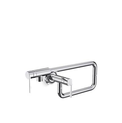 Kallista Juxtapose Wall Mount Pot Filler in Polished Chrome