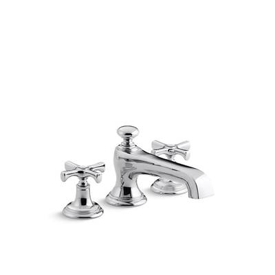 Kallista Bellis Tub Filler - Cross in Unlacquered Brass