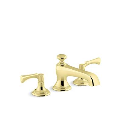 Kallista Bellis Tub Filler - Lever in Unlacquered Brass