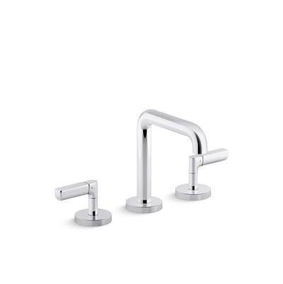 Kallista One® Nazare® Widespread Bathroom Sink Faucet - Tall Spout - 1.2 GPM in Polished Chrome