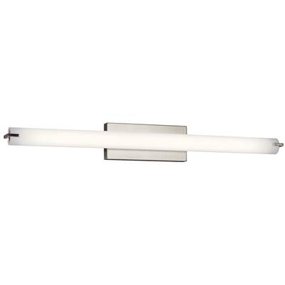 Kichler Lighting Linear Bath - 38in - LED in Brushed Nickel