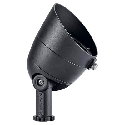 Kichler Accent Landscape Light - 500 Lumens - 10° Spot - 27" in Textured Black