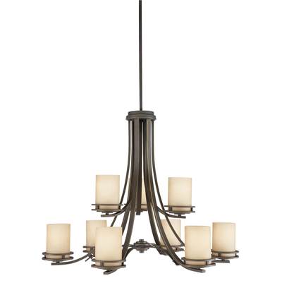 Kichler Lighting Hendrik 9-Light Chandelier in Olde Bronze