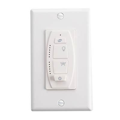 Kichler Lighting 6-Speed DC Wall Transmitter in White Material