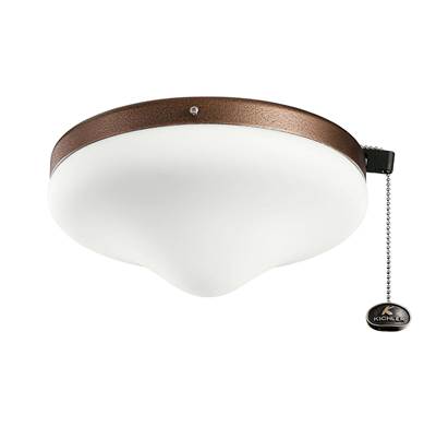 Kichler Lighting Lightit Outdoor Light - Wet Rated - LED in Weathered Copper Powder Coat