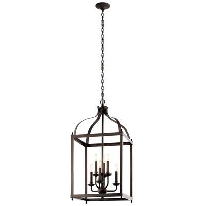 Kichler Lighting Larkin Foyer 6-Light Chandelier in Olde Bronze