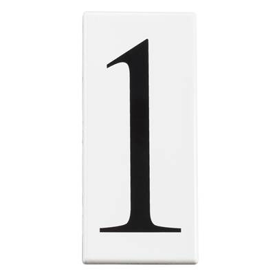 Kichler Lighting Address Light - Number 1 Panel in White