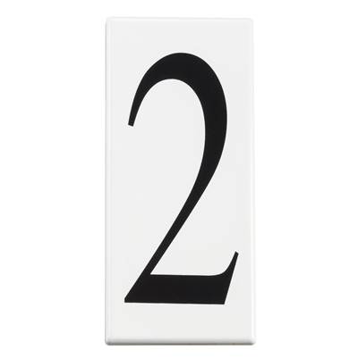 Kichler Lighting Address Light - Number 2 Panel in White