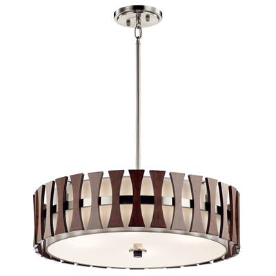 Kichler Lighting Cirus Pendant/Semi Flush - 4Lt in Auburn Stained