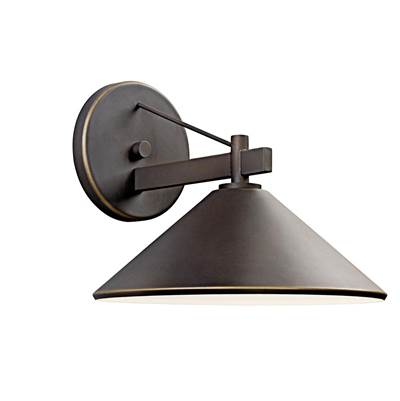 Kichler Lighting Ripley Indoor/Outdoor Wall 1Lt in Olde Bronze