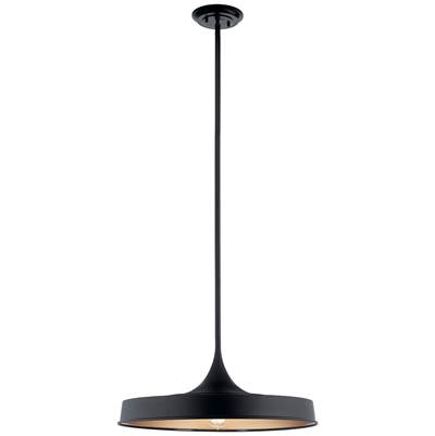 Kichler Lighting Elias Pendant/Semi Flush - 1Lt in Black