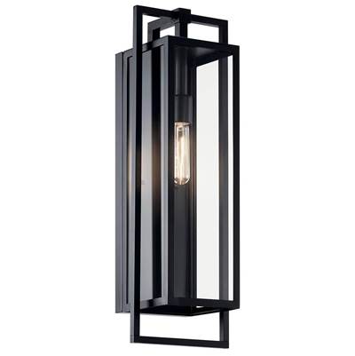 Kichler Lighting Goson 1-Light Outdoor Wall Lantern - 24"H in Black