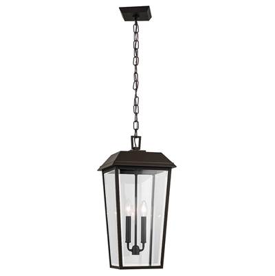 Kichler Lighting Mathus Outdoor Pendant - 2 Lights in Olde Bronze