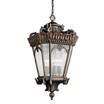 Kichler Lighting Tournai Outdoor Pendant - 4 Lights in Londonderry