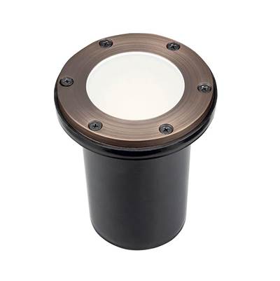Kichler Lighting In-Ground Brass - 12V - Frosted in Centennial Brass