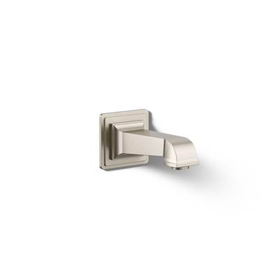 Kohler Pinstripe Pure Wall-mount Bath Spout - Vibrant - Brushed Nickel