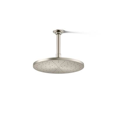 Contemporary Round 10'' single-function rainhead, 1.75 gpm