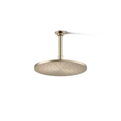 Contemporary Round 10'' single-function rainhead, 1.75 gpm