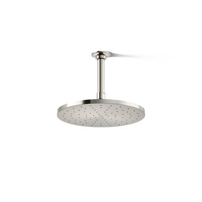 Contemporary Round 10'' single-function rainhead, 1.75 gpm