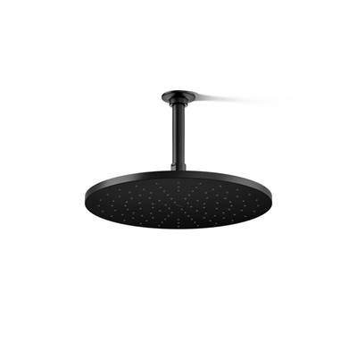 Contemporary Round 12'' single-function rainhead, 2.5 gpm