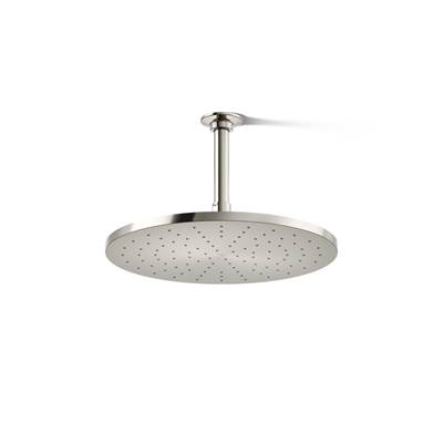 Contemporary Round 12'' single-function rainhead, 2.5 gpm