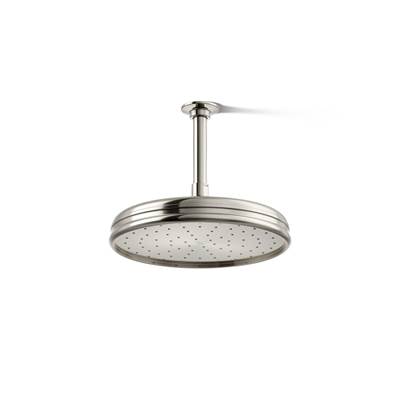 Kohler Traditional 10'' single-function rainhead, 1.75 gpm - Vibrant Polished Nickel