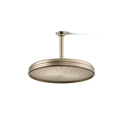 Kohler Traditional 12'' single-function rainhead, 2.5 gpm - Vibrant Brushed Bronze