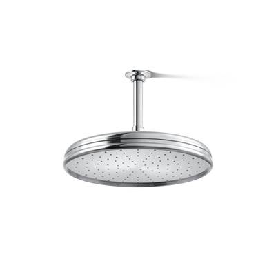 Kohler Traditional 12'' single-function rainhead, 2.5 gpm - Polished Chrome