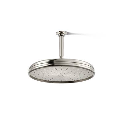 Kohler Traditional 12'' single-function rainhead, 2.5 gpm - Vibrant Polished Nickel