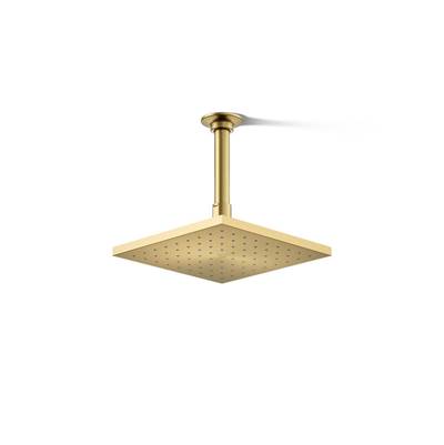 Contemporary Square 8'' single-function rainhead, 1.75 gpm