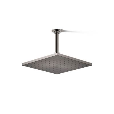 Contemporary Square 10'' single-function rainhead, 1.75 gpm