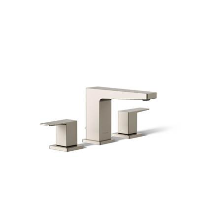 Kohler Honesty Widespread bathroom sink faucet, 1.2 gpm - Vibrant Brushed Nickel
